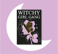 Rose n Dagger enamel pin