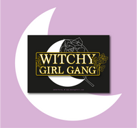 Witchy Girl Gang enamel pin