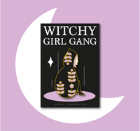 Witch enamel pin