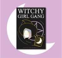 Witch Tarot enamel pin