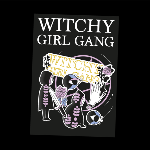 Witchy Girl Gang - sticker pack